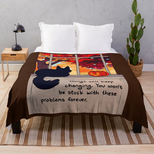 Item preview, Things Will Keep Changing Calming Fall Scene 	 	 designed and sold by hukkaawkeds11.