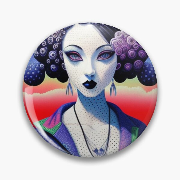 Item preview, Preppy goth Hokusai  designed and sold by Roxburylane.