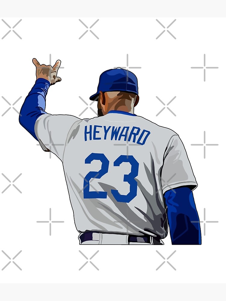 Chicago Cubs Lithograph print of Jason Heyward