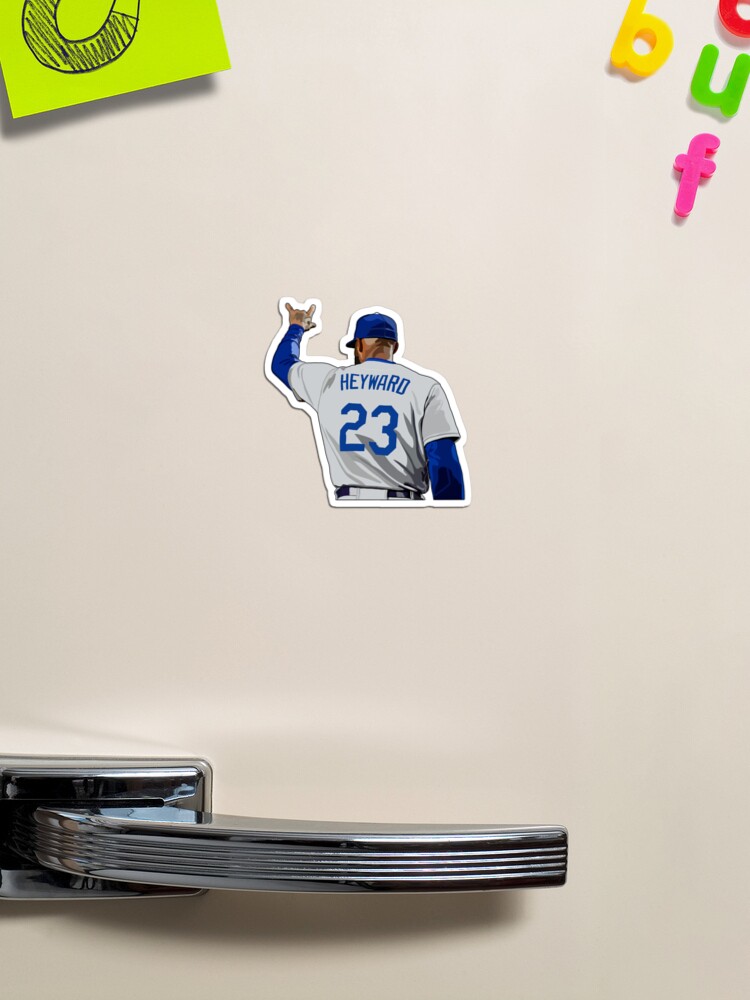 Jason Heyward LA 23 Sticker for Sale by sockaholic13