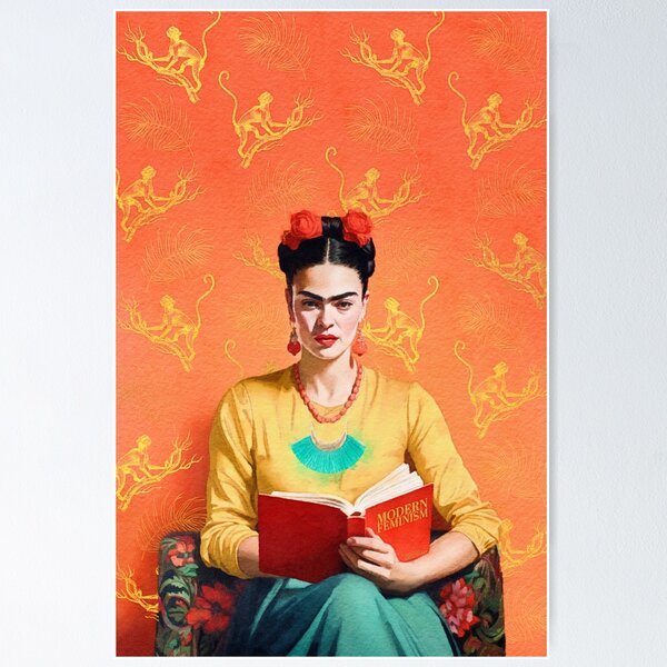 Aperçu de l'œuvre Féminisme moderne - Frida créée et vendue par AmandaGreenwood.