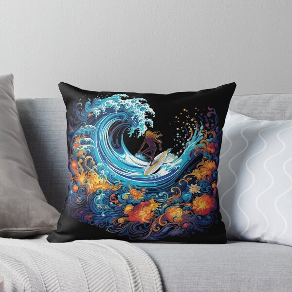 Item preview, Psychedelic Wave Rider: Oceanic Journey designed and sold by PsyCloth.
