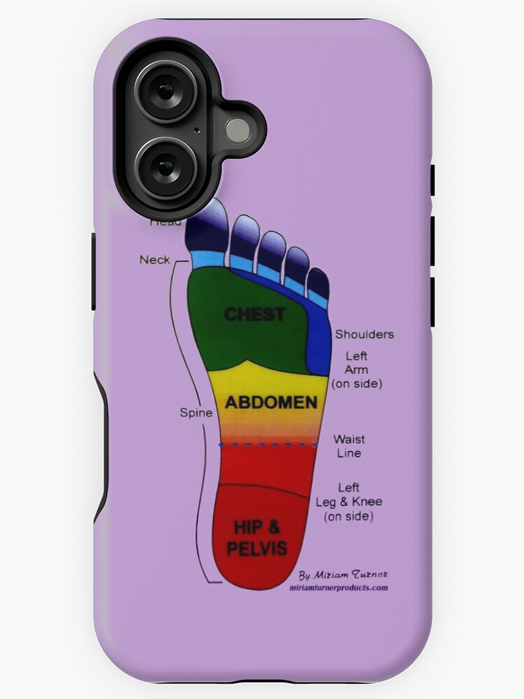 Thumbnail 1 of 4, iPhone Case, Reflexology Foot designed and sold by elpenmaster.