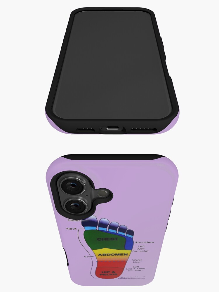 Thumbnail 3 of 4, iPhone Case, Reflexology Foot designed and sold by elpenmaster.