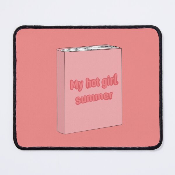 Item preview, My hot girl summer pink book cover designed and sold by Artbymanu.
