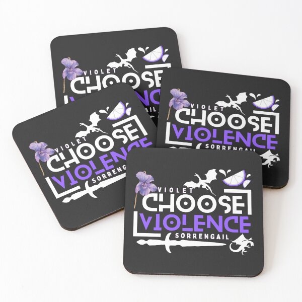 Item preview, Choose Violence - Violet Sorrengail designed and sold by Revolocity Designs.