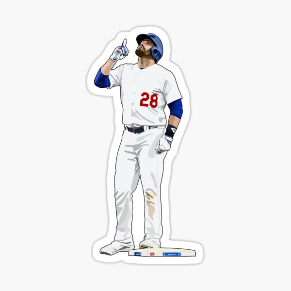 JD Martinez and James Outman LA Sticker for Sale by sockaholic13