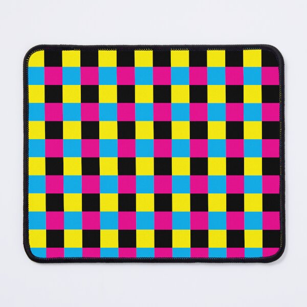 Item preview, CMYK Check designed and sold by DrunkenHoliday.