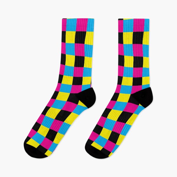 Item preview, CMYK Check designed and sold by DrunkenHoliday.