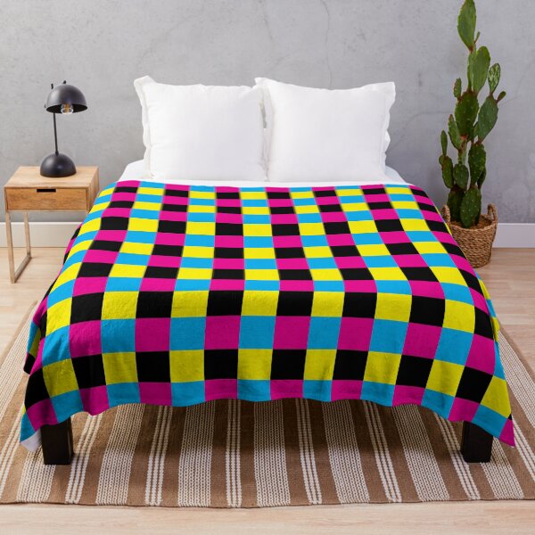 Item preview, CMYK Check designed and sold by DrunkenHoliday.