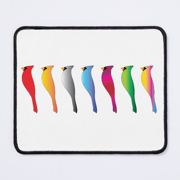 Item preview, Colorful cardinals designed and sold by FlightsOfNature.
