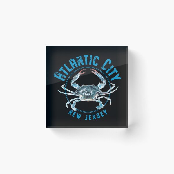 Item preview, Atlantic City New Jersey Blue Crab Design designed and sold by Futurebeachbum.