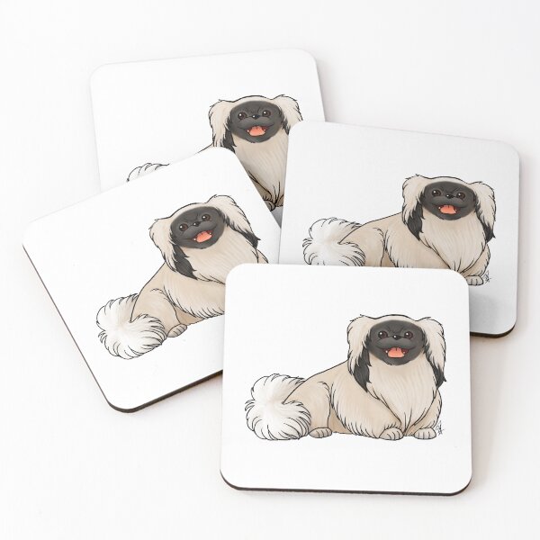 Item preview, Pekingese - Black and White designed and sold by Jennifer Stolzer.