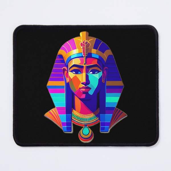 Item preview, colorful illustration of an egyptian woman's face designed and sold by Enga6.