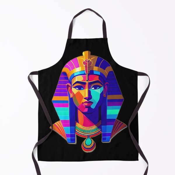 Item preview, colorful illustration of an egyptian woman's face designed and sold by Enga6.