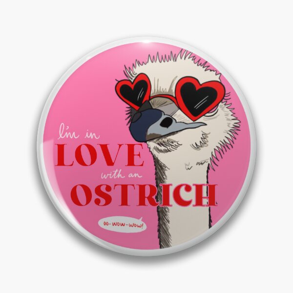 Item preview, I’m in love with an ostrich  (sinjin drowning) designed and sold by RJMedia.