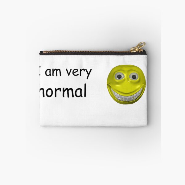Item preview, I Am Very Normal Bumper Sticker designed and sold by casserolestan.