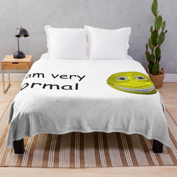 Item preview, I Am Very Normal Bumper Sticker designed and sold by casserolestan.