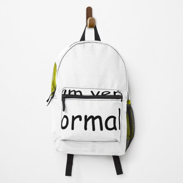 Item preview, I Am Very Normal Bumper Sticker designed and sold by casserolestan.