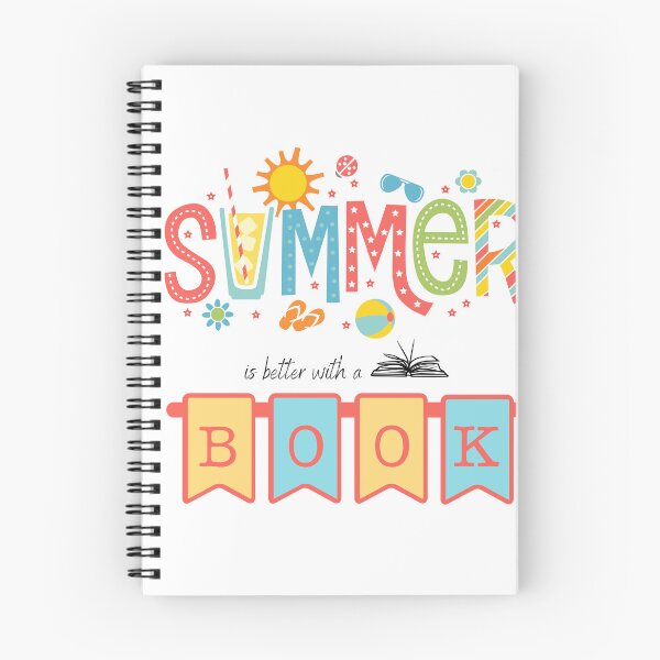 Item preview, Summer is better with a book designed and sold by Lyoubi.