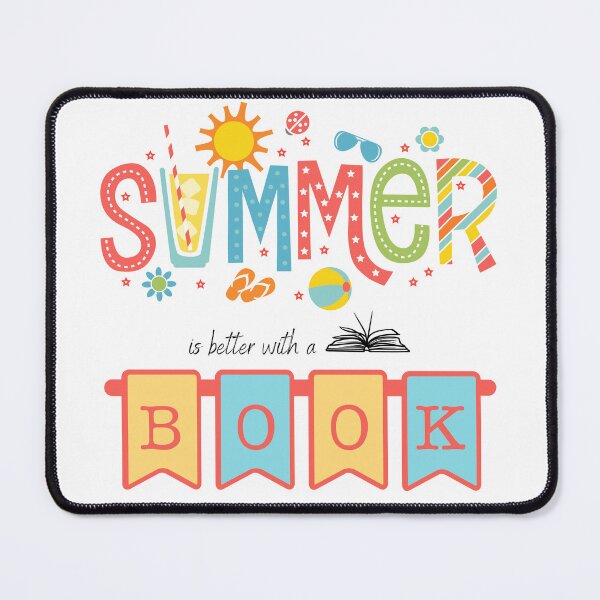 Item preview, Summer is better with a book designed and sold by Lyoubi.