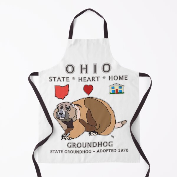 Item preview, Ohio - Groundhog - State, Heart, Home - State Symbols designed and sold by Colleen Macomber.