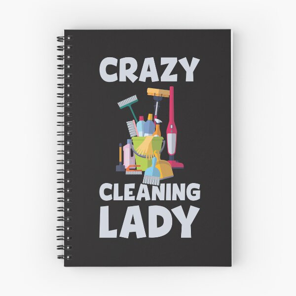 Item preview, Cleaning Craziness: Crazy Cleaning Lady T-Shirt designed and sold by Rebekkahsdesign.