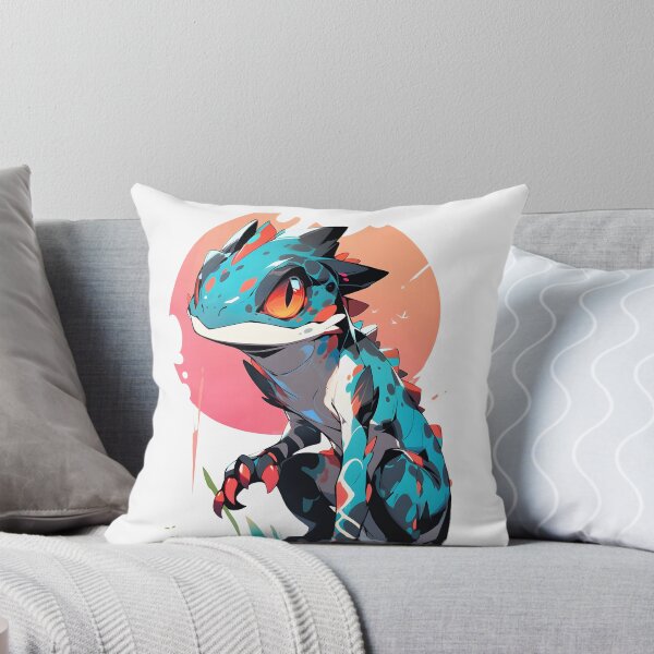 Item preview, Bright blue lizard! - fantasy reptile designed and sold by HydraDreams.