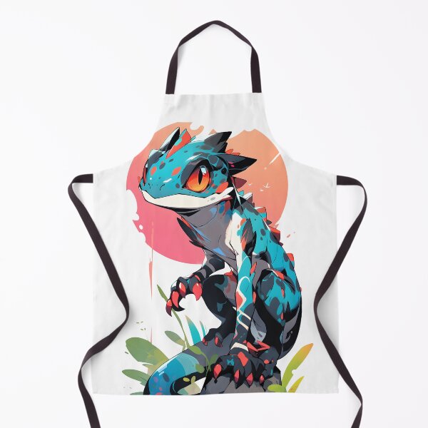Item preview, Bright blue lizard! - fantasy reptile designed and sold by HydraDreams.