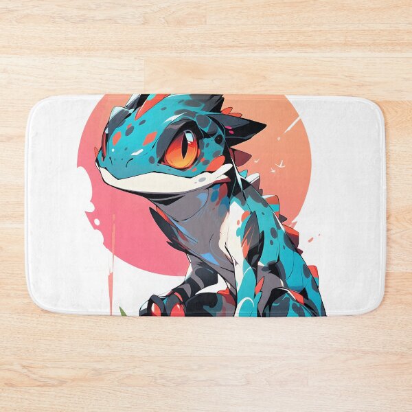 Item preview, Bright blue lizard! - fantasy reptile designed and sold by HydraDreams.