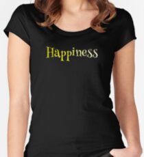 Happiness Women's Fitted Scoop T-Shirt