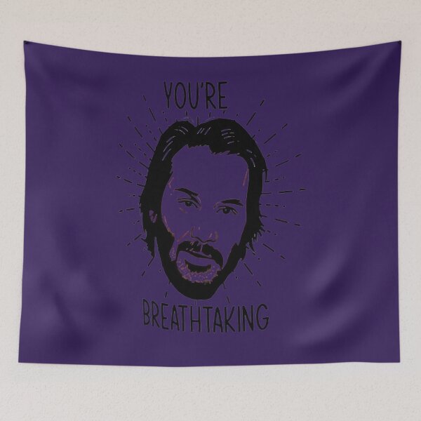 Item preview, Keanu Reeves You're Breathtaking 	 designed and sold by xhdnklaja89.