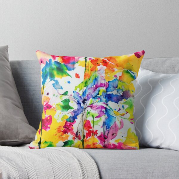 Artikelvorschau, Acrylic Watercolor Floral Pattern entworfen und verkauft von DeevaValli.