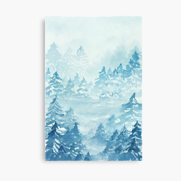 Item preview, Winter Pine Forest designed and sold by WillownWolfe.