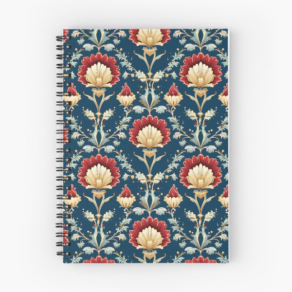 Item preview, Ethnic Ottoman Palace Wildflower Fabric Pattern designed and sold by Ottoman Palace Designs.