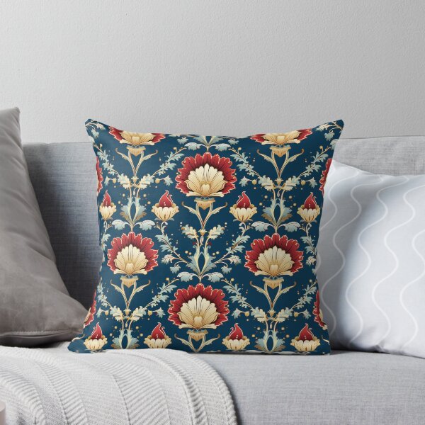 Item preview, Ethnic Ottoman Palace Wildflower Fabric Pattern designed and sold by Ottoman Palace Designs.