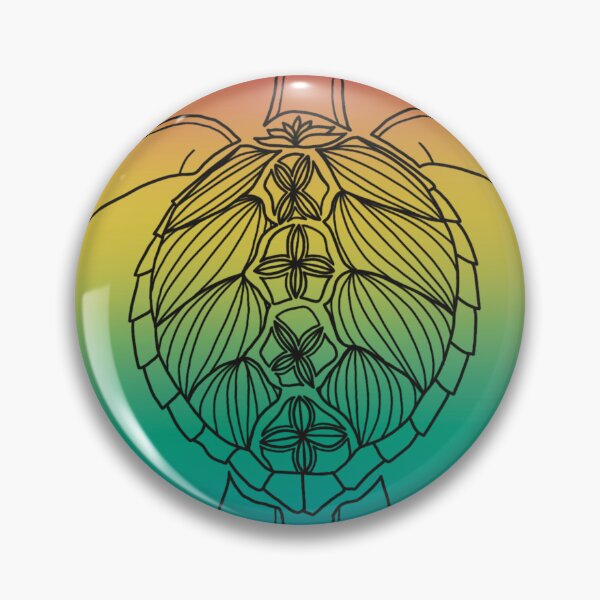Item preview, Honu print, rainbow  designed and sold by iwalani001.