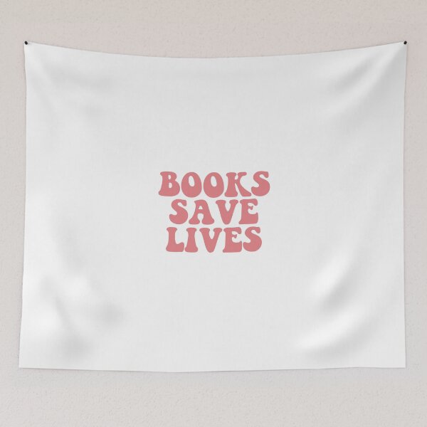 Item preview, Books save lives designed and sold by Gwendesigns.