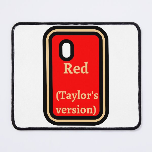 Item preview, Red (Taylor's version) phone designed and sold by broadwaygirl142.