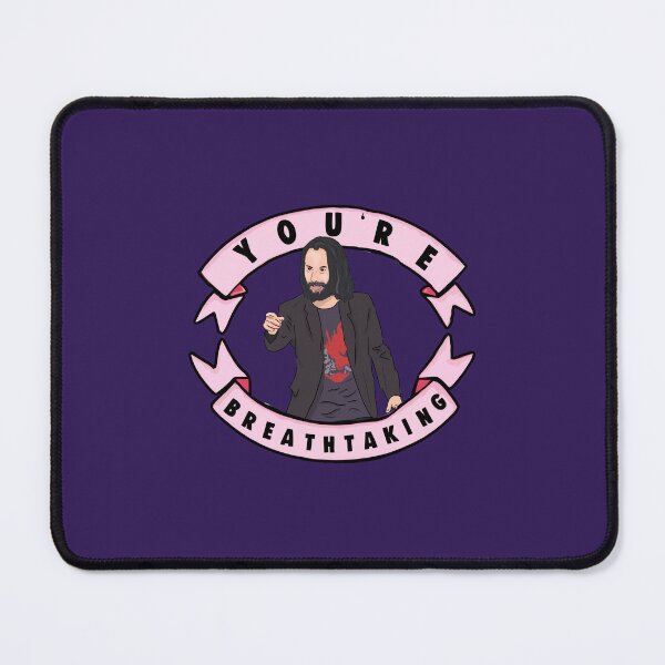 Item preview, Keanu Reeves You're breathtaking Meme designed and sold by xhdnklaja89.