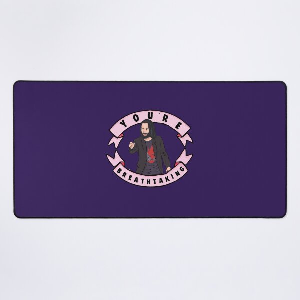 Item preview, Keanu Reeves You're breathtaking Meme 	 designed and sold by xhdnklaja89.