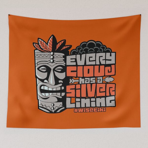 Item preview, Wise Tiki Totem Quote designed and sold by InkyGenies.