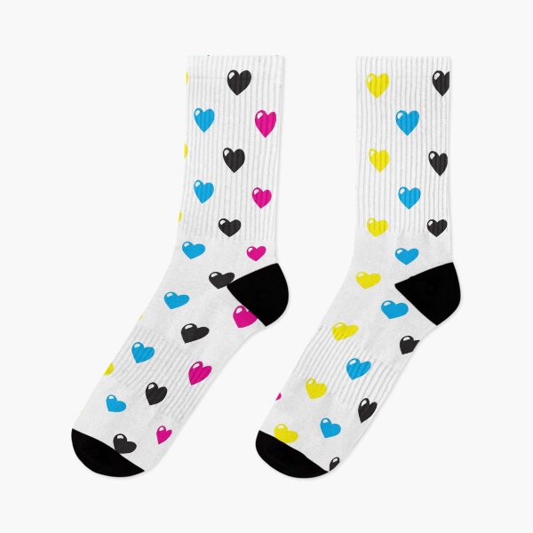 Item preview, CMYK Hearts designed and sold by DrunkenHoliday.