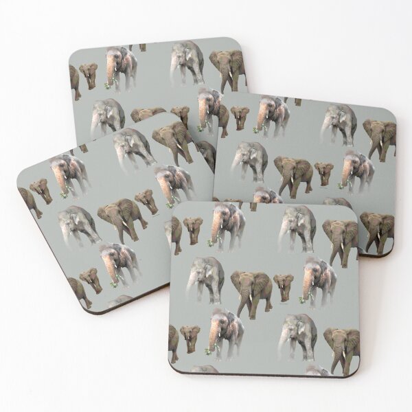 Item preview, Herd of Elephants designed and sold by kristalcurt.