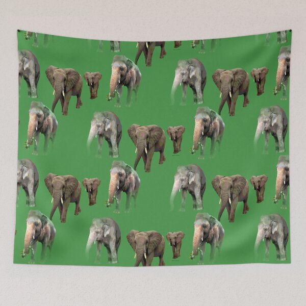 Item preview, Herd of Elephants designed and sold by kristalcurt.