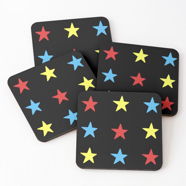Item preview, Primary Colour Stars designed and sold by Boxer-n-co.