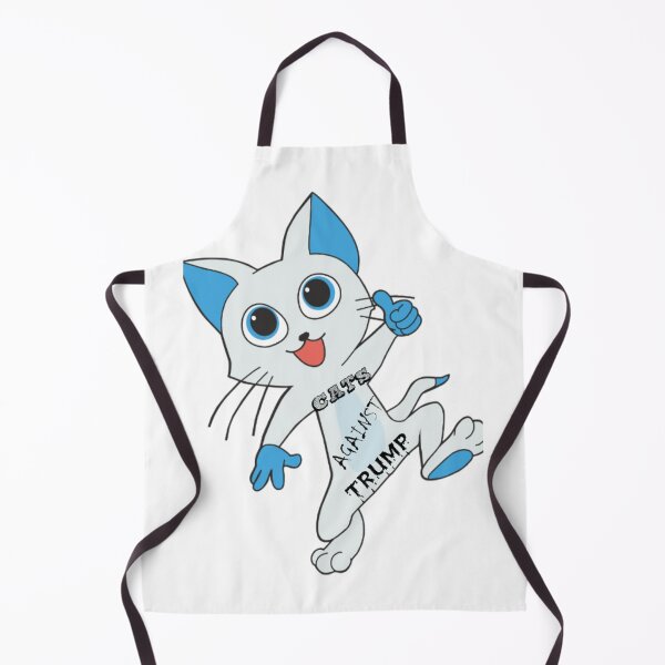 Item preview, CATS AGAINST TRUMP STICKERS AND T-SHIRTS  designed and sold by Nyome Afrique Art & Designs .