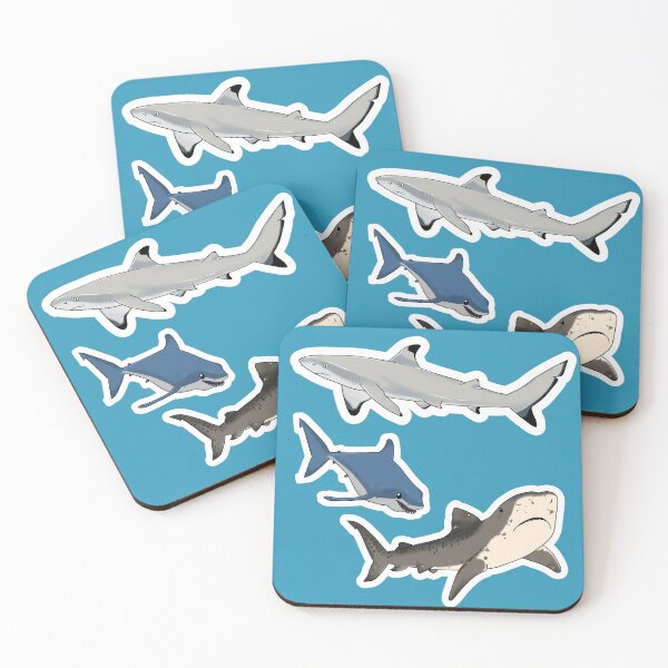 Item preview, Shark Trio 2 designed and sold by Trifles and Tricksters .