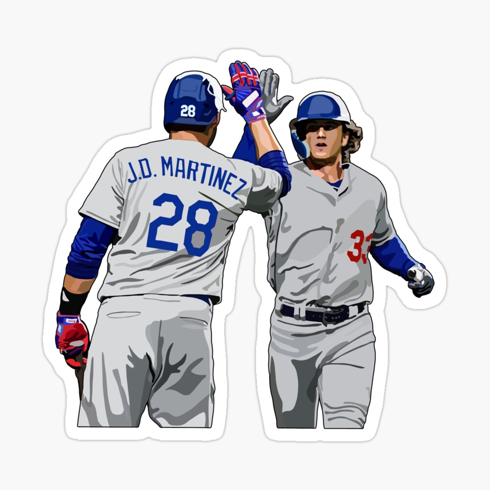 Miguel Vargas baseball Paper Poster Dodgers 5 - Miguel Vargas Mlb Baseball  - T-Shirt