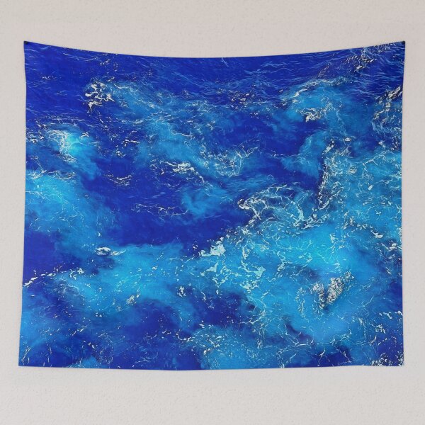 Item preview, Blue Ocean Watercolour Pattern designed and sold by DefintionArt.